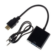 HDMI to VGA Adapter with Audion Connect Cable
