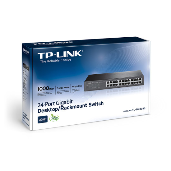24-Port Gigabit Desktop/Rackmount Switch