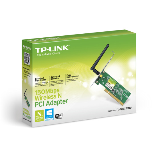 150Mbps Wireless Lite N PCI Adapter