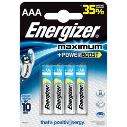 Energizer High Tech Batteries AAA 4 Pack