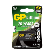 GP Smoke Detector Battery - Lithium 9V