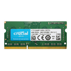 Ram Curcial 4GB DDR3L-1600  