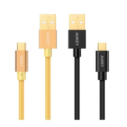 3.3ft Braided Nylon Micro USB Cable (2 Pack)