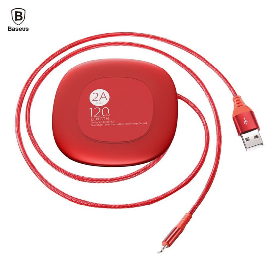 Baseus Red/Black Round Charge Cable