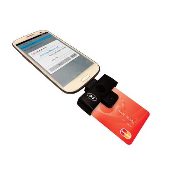 Mobile smart card reader ACR38U-ND