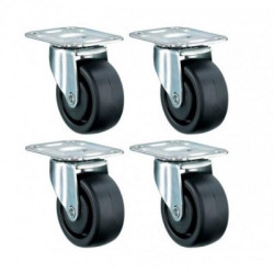 Kit of 4 Wheels for Audio Video Cabinets