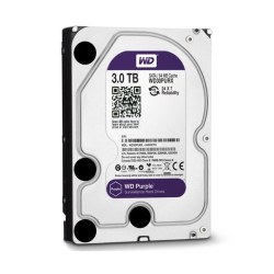 WD 3.5" 3TB Purple Sata 3.0 64MB Cache hard disk