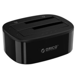 ORICO USB 3.0 High Speed HDD SSD Hard Drive Enclosure Dual-Bay Dock Station