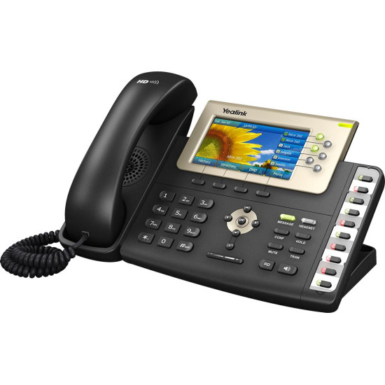 Yealink SIP-T38G Gigabit Color Phone (with PoE)