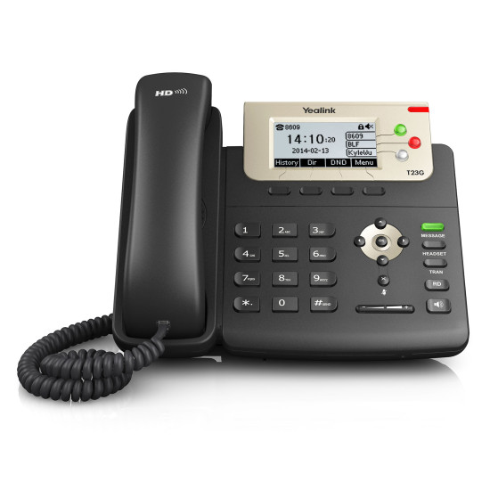 Yealink SIP-T23G Professional IP Phone   (with PoE)