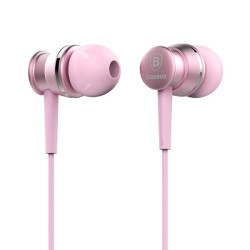 Baseus lark series earphone Black-Pink