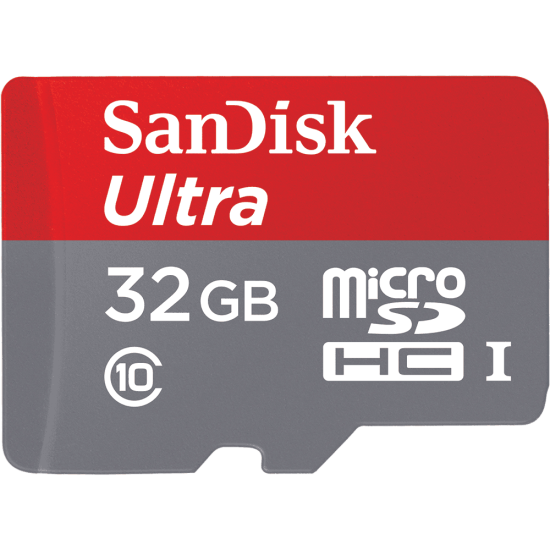 Memory Card SanDisk Ultra UHS-I microSDXC 64GB 10cl w / a (SDSQUNB-064G-GN3MA)