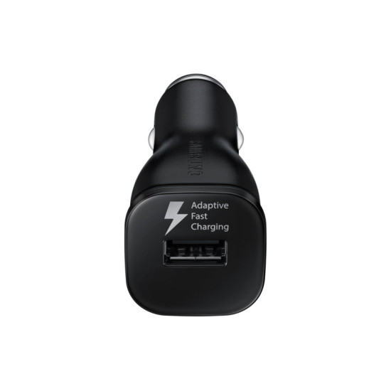 SAMSUNG - Dual-Port Car Charger (Detachable Micro USB and Type C Cable)