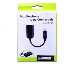 Mobile phone OTG connect kit