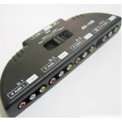 Audio Video Selector Switch Box 5-Port