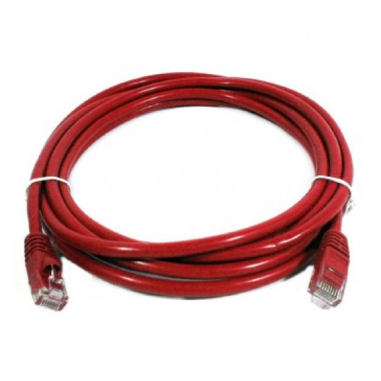 Patch Cord CAT5e Red color (2m)