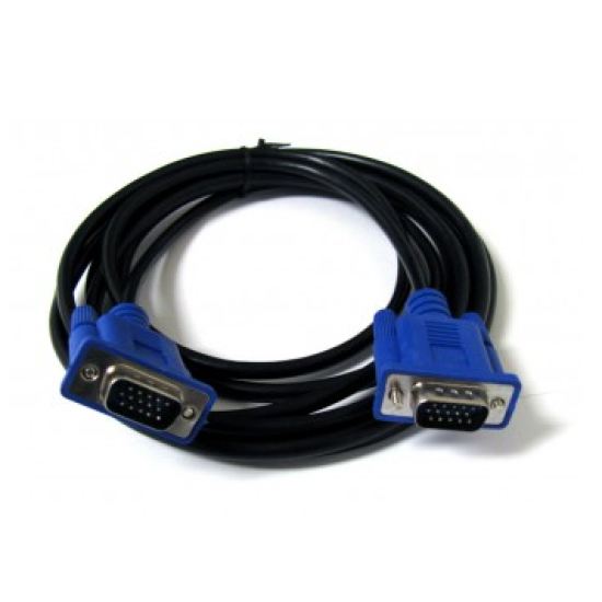 VGA cable Blue connector 3 m.