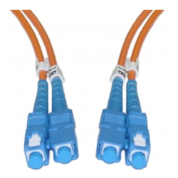 Optical cable 1.5 m. FIBER FAM22-2 SC-SC Multi-mode / 2 cores Orange color