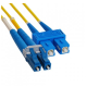 Optical cable FIBER FAS25-2-1 Single mode SC-LC patch cord, Duplex (1 m)