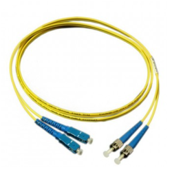 Optical cable FIBER FAS23-2-10 Single mode SC-FC patch cord, Duplex (10 m)