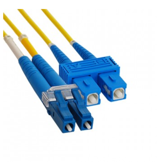 Optical cable FIBER FAS25-2-10 Single mode SC-LC patch cord, Duplex (10 m)