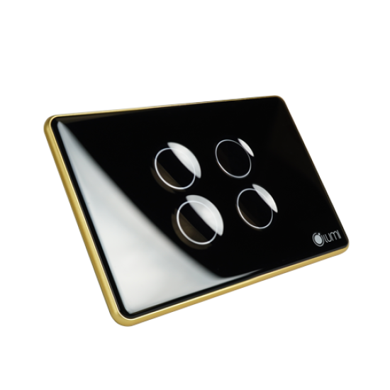 Concave-Glass Smart Switch Luxury