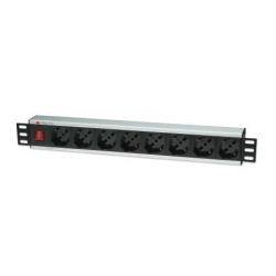 8 Sockets Rack PDU 19" with Switch