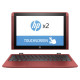 HP Notebook x2 10-p000ne Y3W32EA Red (Intel Atom, 2GB, 32GB, 10.1" Touch, Win10) Engl/Arab