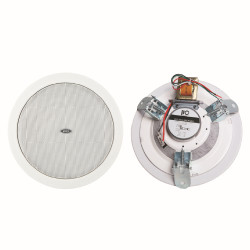 4" Surface mount ceiling speaker, 3W, 100V, ABS baffle and ABS grille
